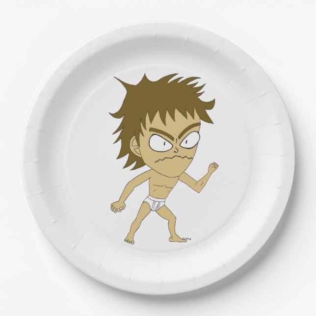 chibi   paper plate (Front)