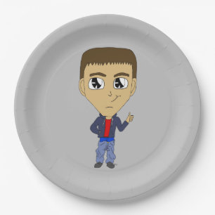 chibi      paper plate