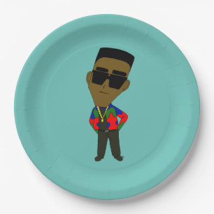 chibi paper plate