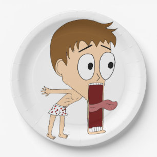chibi paper plate