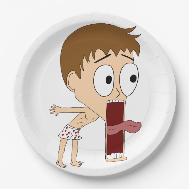 chibi    paper plate (Front)