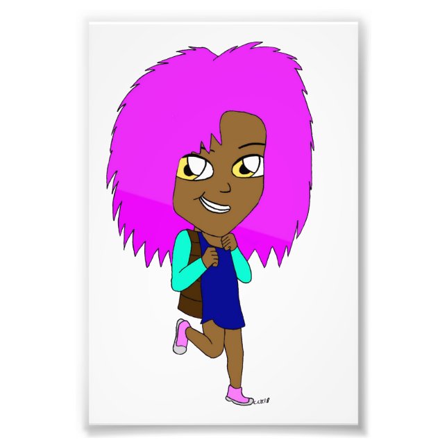 chibi  photo print (Front)