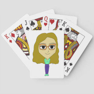 chibi playing cards