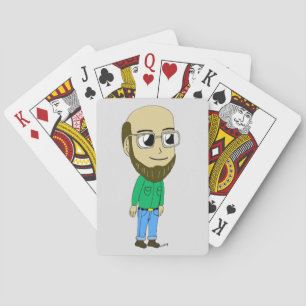 chibi playing cards