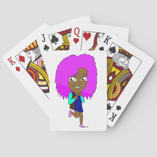 chibi  playing cards (Back)