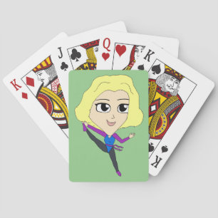 chibi   playing cards