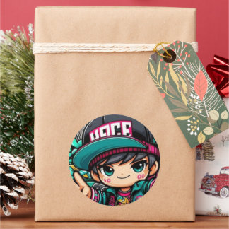 Chibi Power : Sticker Anime mignon