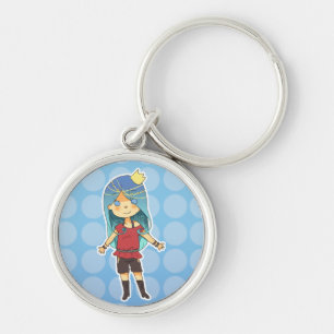 Chibi princess keychain