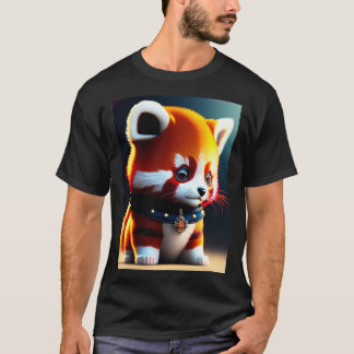 Chibi Red Panda Royal Family T-Shirt