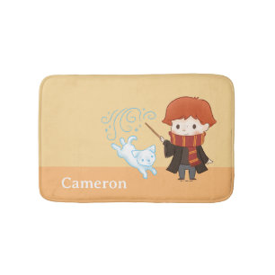 Chibi Ron Weasley Patronus Bath Mat