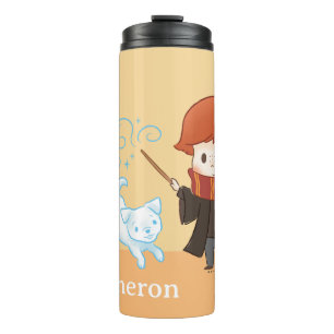 Chibi Ron Weasley Patronus Thermal Tumbler