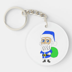 chibi Santa Claus Keychain