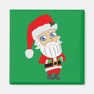 chibi santa claus magnet