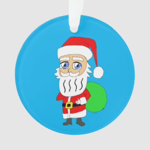Chibi Santa Claus Ornament