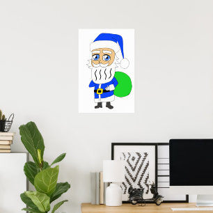 chibi Santa Claus     Poster