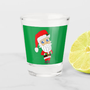 chibi santa claus  shot glass