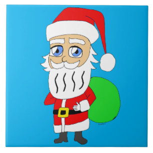 Chibi Santa Claus     Tile