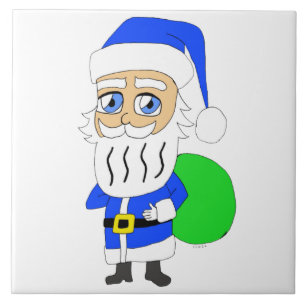 chibi Santa Claus     Tile
