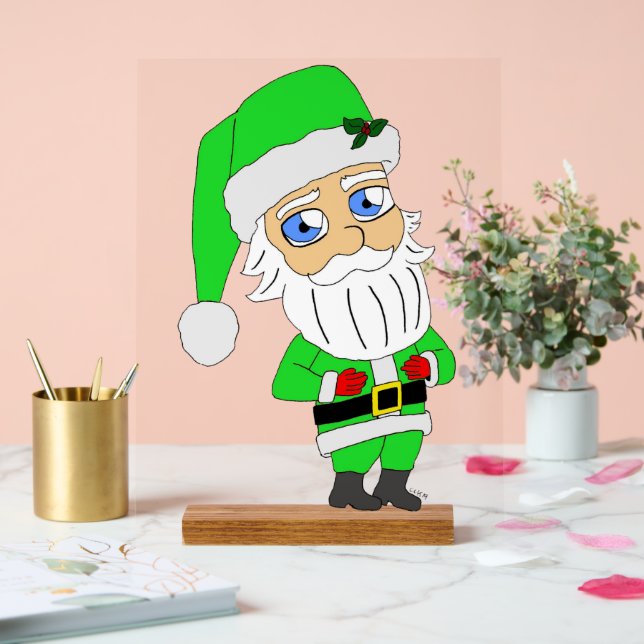 Chibi Santa green suit (Mariage)