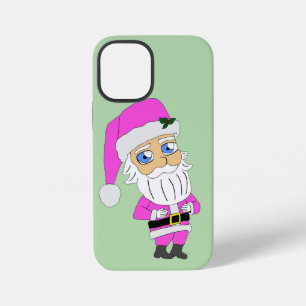 Chibi Santa pink suit iPhone 12 Mini Case