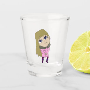 chibi shot glass