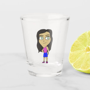 chibi shot glass