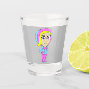 chibi shot glass