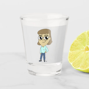 chibi shot glass
