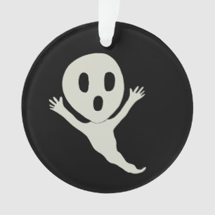 Chibi style ghost    ornament