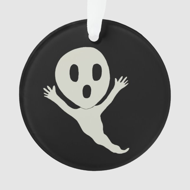 Chibi style ghost    ornament (Front)