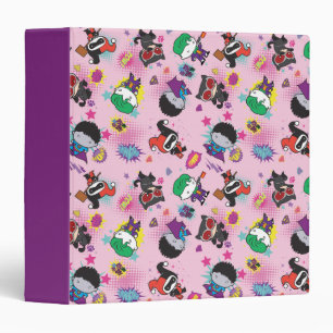 Chibi Super Villain Action Pattern Binder