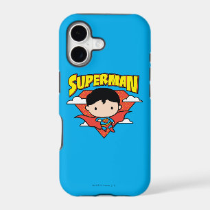 Chibi Superman Polka Dot Shield and Name