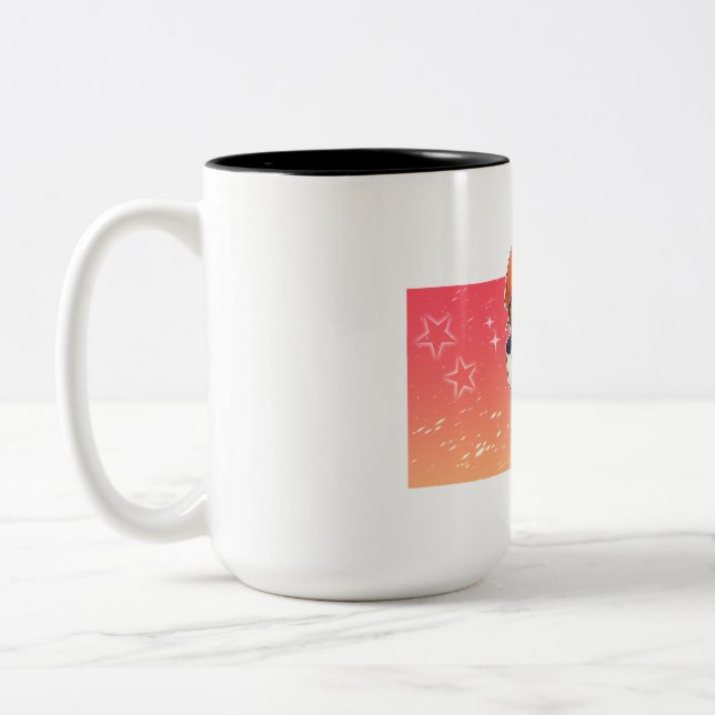 Chibi Tai - The Mug! Two-Tone Coffee Mug (Left)