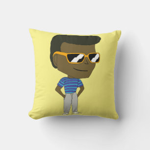 chibi throw pillow