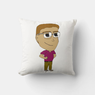 chibi throw pillow