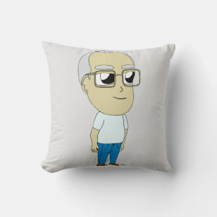 chibi  throw pillow