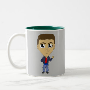 chibi    Two-Tone coffee mug