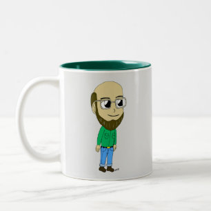 chibi Two-Tone coffee mug
