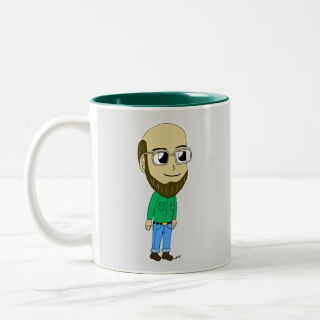 chibi   Two-Tone coffee mug (Left)
