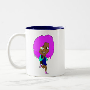 chibi   Two-Tone coffee mug