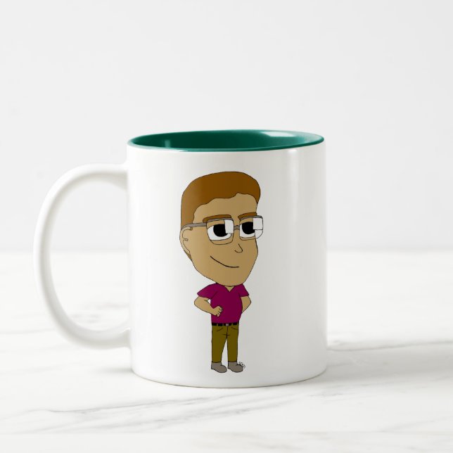 chibi   Two-Tone coffee mug (Left)