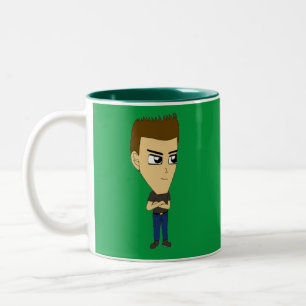 chibi   Two-Tone coffee mug