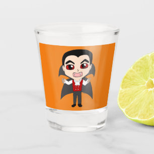chibi vampire shot glass