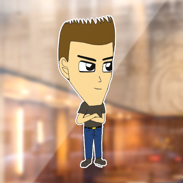 chibi    window cling (Sheet 2)