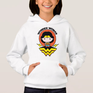 Chibi Wonder Woman With Polka Dots and Logo