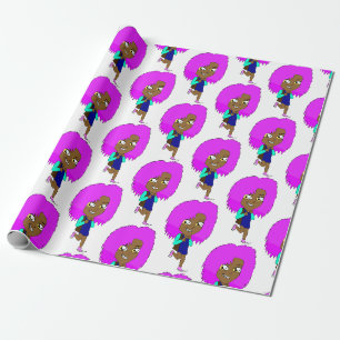 chibi wrapping paper