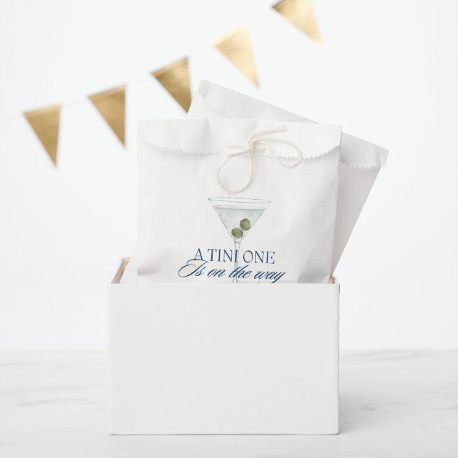 Chic a tini one boy baby shower favour bag (Party)