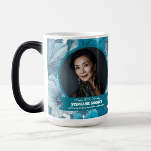 Chic Amaryllis 40Th Birthday Boho Magic Mug