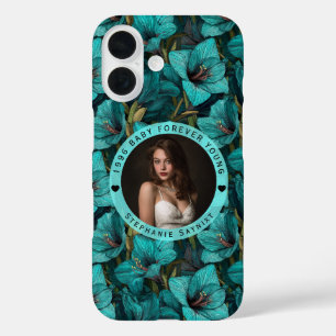 Chic Amaryllis Kids Birthday Gift For Girlfriend iPhone 16 Case