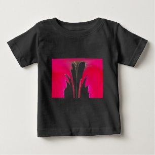 Chic amazing Red rose under the white sky.png Baby T-Shirt